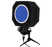 Scudo professionale di isolamento del microfono con filtro pop, filtro di riflessione per studi di registrazione