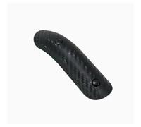 Scudo Termico 1 pezzo adatto per Kingira 500/450 adatto per Napoleon 450 adatto per Black Flag 500 tubo di scarico per moto scudo termico Antiscottatura Marmitta Moto(Carbon fiber-bent)