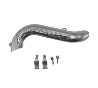 Scudo termico for marmitta CT70, scarico for moto cromato, scudo termico for collettore di scarico, protezione di copertura CT70 K0