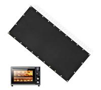 Scudo termico per piastra da parete, accessorio per barbecue da parete dietro il barbecue, copertura per ringhiere da giardino, per campeggio, attività all'aperto, cortile