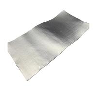 Scudo Termico Riflettente In Mylar Per Motorino Avviamento In Alluminio 17,8 X 55,9 Cm Cinghia Bloccaggio 14150 Con Morsetto Isolamento Termico Motore