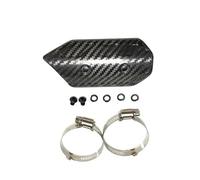 Scudo Termico Scarico Moto Moto Tubo Scarico Fibra Carbonio Protezione Scudo Termico Copertura Anti-scottatura Per CB650F MT07 Per TMAX530 CB400 Per XMAX300