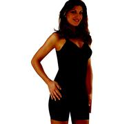 Scudotex Body modellatore Cotton Confort Bermuda + Cerniera coppa C nero Nero