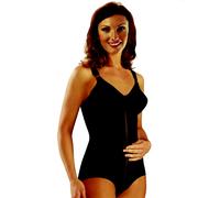 Scudotex Body modellatore Cotton Confort Chiuso + Cerniera coppa C nero Nero