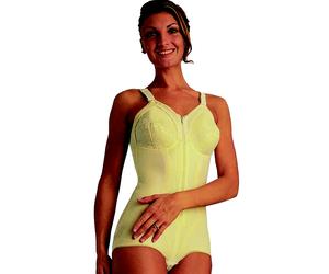 Scudotex Body modellatore Cotton Confort con Cerniera coppa C champagne Beige