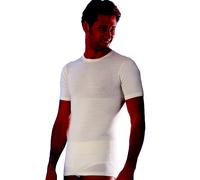 Scudotex correttore posturale ortopedico maglia elastica Uomo Mezza Manica Bian