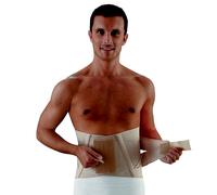 Scudotex fascia lombare Corsetto steccato ortopedico Double Cross H 27cm Beige