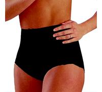 Scudotex Guaina contenitiva Elegant Cotton Pizzo nera post parto con rinforzi Ne