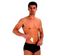 Scudotex Slip contenitivo per ernia inguinale vita bassa nero Nero