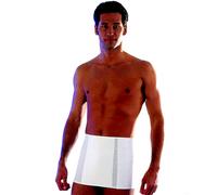 Scudotex Tutore fascia lombare Clinic regolabile con cuscinetto H 27cm Bianco