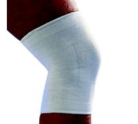 Scudotex Tutore Ginocchio ginocchiera Sporting elasticità differenziata Bianco