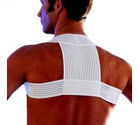 Scudotex tutore posturale ortopedico Raddrizzaspalle sostenitivo Bianco