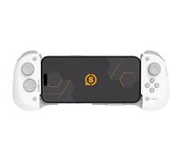 SCUF NOMAD Controller di Gioco Wireless per iPhone Mobili - Palette Posteriori - Analogici Anti-Drift - Bluetooth 5.0 Connettività - PS Remote, Xbox Game Pass, Apple Arcade, Steam Link - Bianco