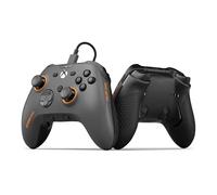 SCUF VALOR PRO Controller Xbox a Prestazioni Cablate - Paddle Posteriori Personalizzabili, Grilletti Istantanei, Pulsanti a Effetto Hall, Controlli Audio, Xbox Series X|S, Xbox One - Grigio Acciaio