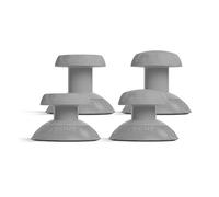 SCUF VALOR PRO Kit Thumbstick Sostituzione - 1 Corto Concavo, 1 Corto Bombato, 1 Lungo Concavo, 1 Lungo Bombato, Facile da Sostituire, Resistente - Grigio Chiaro
