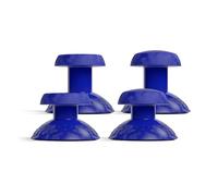 SCUF VALOR PRO Kit Thumbstick Sostituzione - 1 Corto Concavo, 1 Corto Bombato, 1 Lungo Concavo, 1 Lungo Bombato, Facile da Sostituire, Resistente - Blu