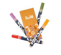 Sculpd Set di penne acriliche, tonalità Bloomsbury, punta fine di alta qualità per dipingere su ceramica, legno, cartone, carta, vetro e la maggior parte delle altre superfici, 4 colori moderni, per