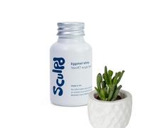 Sculpd, Vernice acrilica di colore bianco guscio d'uovo, base per ceramiche realizzate con argilla autoindurente, per creazioni artigianali impermeabili, pigmento ricco, 50 ml