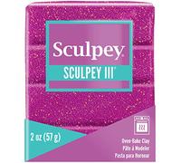 Sculpey Argilla polimerica 56,7 g viola GLTTR, glitter viola