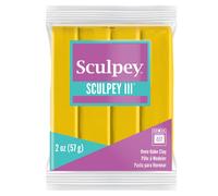 Sculpey III Polymer Oven-Bake Clay Yellow Non Toxic 2 oz. bar Grea