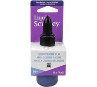 Sculpey Liquido, Blu Scuro Metallizzato, 29 ml