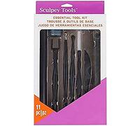 SCULPEY POLYFORM Polyform Sculpey Essential Tool Kit, Acciaio, Nero, 27 x 15 cm