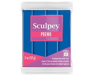 Sculpey Premo Argilla polimerica 2oz Colore Blu Cobalto, in Acrilico, Multicolore