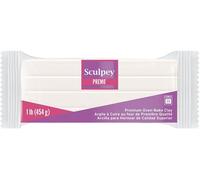 Sculpey Premo Polymer Clay for Sculpting, White Translucent 454 g