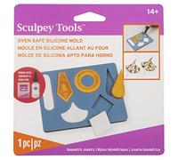 Sculpey Stampo FLEXIBL EZ Push, gioielli geometrici