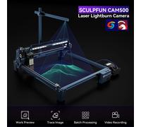 SCULPFUN CAM500 Fotocamera 5MP Pixel 120 ° Immagine obiettivo grandangolare Area di lavoro 400x400 mm per serie Sculpfun S6/S6pro/S9/S10/S30 Ultra