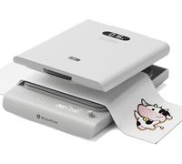 SCULPFUN H1 Pressa di calore automatica a pressione verso l'alto, 38,1 x 38,1 cm, pressione regolabile a 3 livelli fino a 79,8 kg, riscaldamento veloce e uniforme per magliette, DTF, HTV