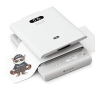 SCULPFUN H1 Termopressa Automatica Professionale, Pressa a Caldo con Pressione dal Basso Verso l'Alto Regolabile fino a 80kg, Riscaldamento Rapido 38x38cm per Stampa DTF, HTV, Sublimazione e Vinile