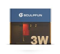 SCULPFUN iCube 3W incisore laser 100-240 V Laser ultrasottile 10.000 mm/min Incisione ad alta velocità con filtro antifumo Supporto app wireless per cellulare