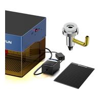 SCULPFUN iCube Serie 5 W 10 W Set di accessori specializzato taglio di piastre a nido d'ape, pompa ad aria da 15 l/min, a basso rumore, basse vibrazioni, flusso d'aria stabile, riduzione del fumo