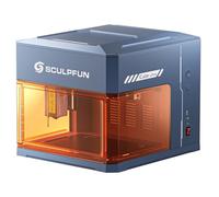 SCULPFUN iCube Ultra 12W macchina per incisione laser portatile e macchina per incisione laser con filtro del fumo, completamente chiusa, messa a fuoco automatica, per incisione fai da te, legno