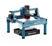 SCULPFUN Incisione laser C1 con Rullo rotante laser RA Mini, portatile, 3 W, 0,04 mm, ad alta precisione, rotazione a 360°, incisione cilindrica