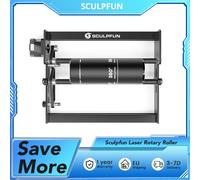Sculpfun Laser Rotary Roller Incisore Laser Asse Y Rotary con 360 ° Rotante per lattine di oggetti cilindrici con incisione laser Sculpfun Laser Rotary Roller