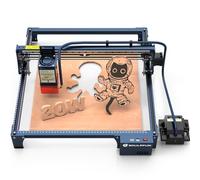 SCULPFUN Macchina per incisione laser S30 Pro Max 20 W Automatic Air Assist 20 W più forte testa laser design lente rimovibile incluso kit di riparazione laser area di incisione Air-Assist M8 scheda