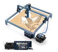SCULPFUN Macchina per incisione laser S9 con Automatic Air Assist, 5.5 testa laser, taglierina laser in legno, effetto 90 W, messa a fuoco precisa, tutto in metallo