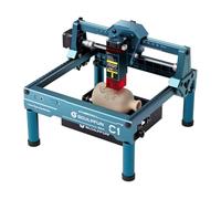 SCULPFUN Mini macchina per incisione laser C1 con mini rullo rotante laser RA, macchina per incisione laser da 3 W, incisione laser ad alta precisione 0,04 mm, plug and play, ideale per fai da te