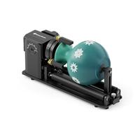 SCULPFUN RA Pro Max Laser Rotary Roller, 4 in 1 Rotary Chuck per macchina per incisione laser, modulo di rotazione dell'asse y, con angolo regolabile di 180°, per oggetti rotondi cilindrici e