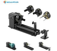 SCULPFUN RA Pro Max Roller Incisore laser Modulo rotante asse Y Rullo rotante laser da 180 gradi per incisione di oggetti cilindrici