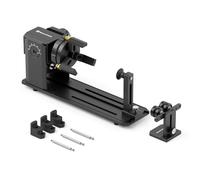 SCULPFUN RA Pro Rullo rotante laser per incisore 3 ganasce, 3 in 1 multifunzione per incisione laser di oggetti rotondi irregolari cilindrici