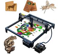 SCULPFUN S30 Incisione laser, pompa di supporto dell'aria automatica 30L/min, Precisione Scultura 0,005 mm, ugello dell'aria laser, guida lineare indrail, per Legno, Metallo, Pelle, Acrilico