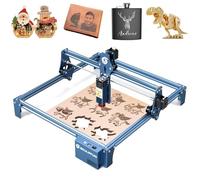 SCULPFUN 5W Incisore Laser, Taglio laser ad effetto 90W, Laser per Legno, in Metallo di Alta Precisione, Tagliare Legno e Acrilico da 10 mm, per Legno Metallo Acrilico