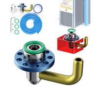 SCULPFUN S9 kit di ugelli di supporto dell'aria per macchina laser S9 5W ad alta velocità Air Assist Nozzle accessorio per incisione interamente in metallo, facile da installare, taglio più veloce e