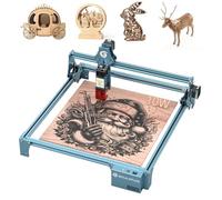 SCULPFUN S9 Pro Macchina per incisione laser, 10W precisione di incisione 0,01 mm, Incisione laser interamente in metallo, per legno, acrilico, pelle, superficie di incisione 400 x 410