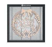 SCULPFUN Tavolo da lavoro a nido d'ape per incisore laser Macchina da taglio per incisione CO2 400x400x22mm Boad di protezione desktop Safemetal