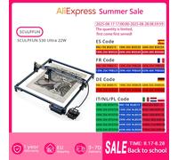 Sculpsfun S30 Ultra 22W macchina per incisione Laser 600x600mm scheda madre e ugello automatici a 32bit con Kit di riparazione Laser S30 Ultra 22W