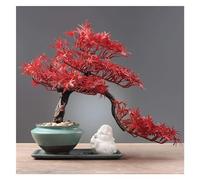 SCULTTURE Tabletop False piante/piante finte pianta di simulazione ornamenti in vaso piante verdi finte benvenuto pino bonsai bonsai soggiorno interno vetrino decorazione da davanzali decorazioni